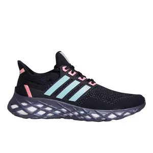 adidas Mens Ultraboost Ultra Boost Web Dna Running Sneakers Shoes - Black