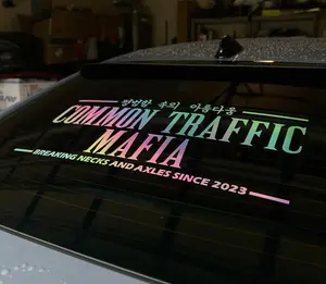 “Beauty In The Ordinary” Rear Windshield Banner “Beauty In The Ordinary” Rear Windshield Banner