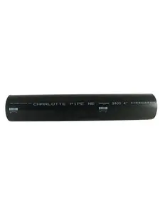 Charlotte Pipe & Foundry ABS031120200 ABS Foam Core Pipe Black - 1.5 in. x 2 ft.