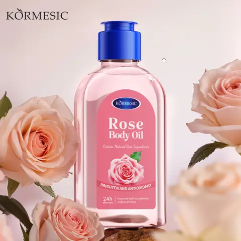 KORMESIC Alcohol-Free Hydrating Body Care Essence - 3 Scents (Rose/Cocoa/Coconut), Oil Texture, Moisture-Boosting Natural Firming Massage Option for Dry Skin Skin Products