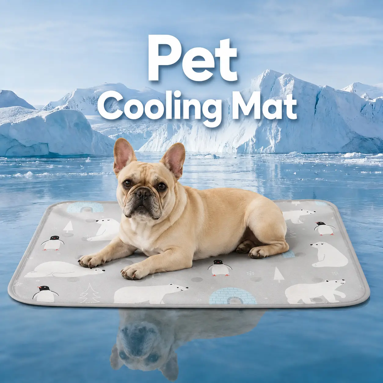 Summer Pet Ice-Silk Cooling Pad Bed, Universal Cat and Dog Mat, Anti-Bite Scratch-Resistant, Portable and Washable Pet Bed, Puppy Bed for Home, Car and Outdoor Use