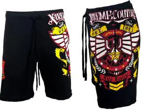 Xtreme Couture Affliction Men's Sweatshort GLIDE Athletic Short Fighter MMA S-5XL
