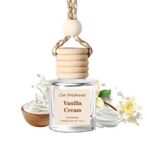 Car Air Freshener, Non-Toxic Essential Oil Diffuser, Long-Lasting Scented Winter Seasonal Fragrance, Cute Design for Man and Women, Car Interior Diffusers