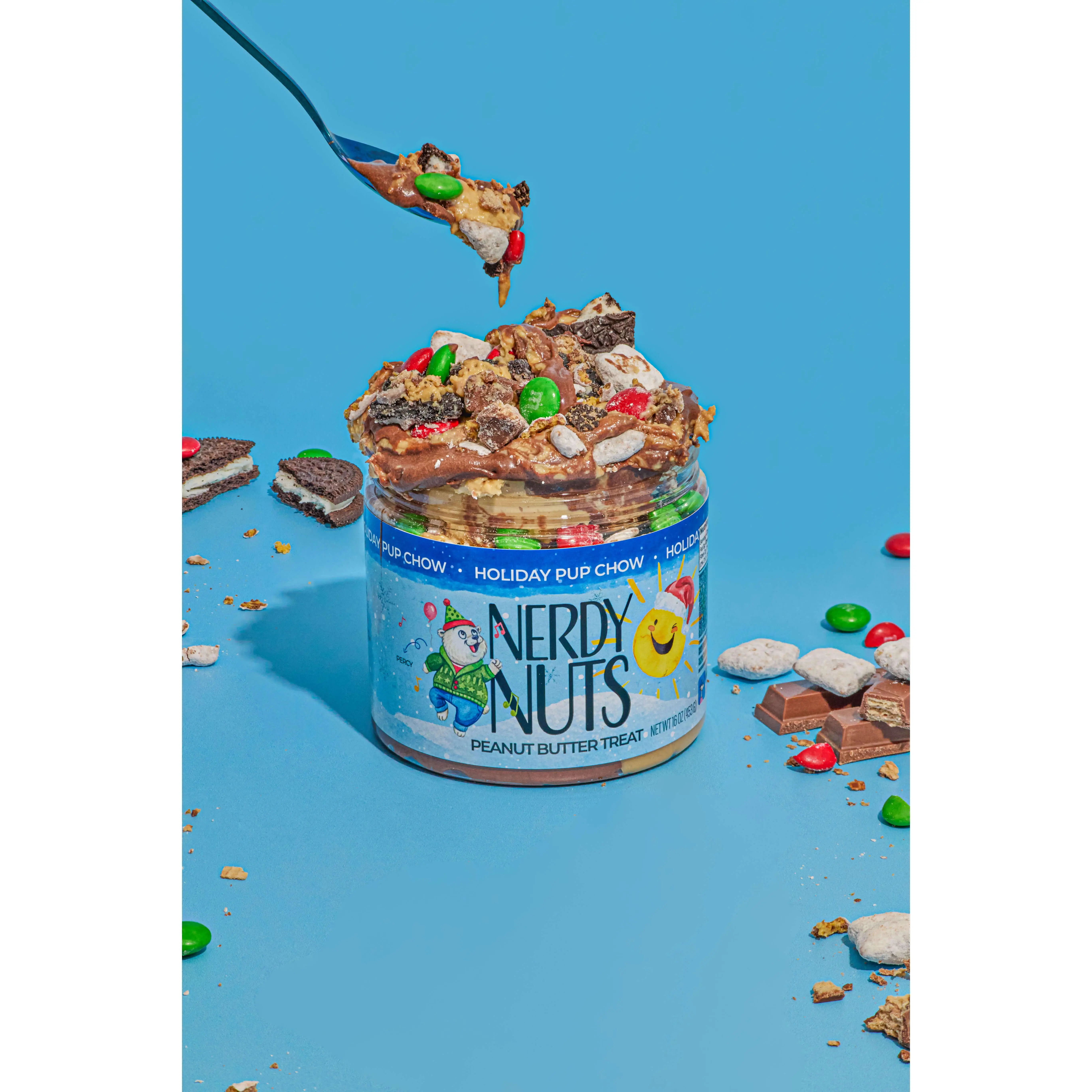 Holiday Pup Chow Peanut Butter Treat