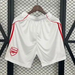 Unisex Soccer/Football Arsenal Team Champions Language 2025/26 Home Short - White