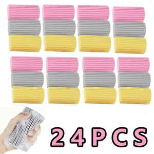 24Pack Damp Duster, Duster Sponge, Cleaning Tool for Blinds, Mirrors, Floor,Railings and Ceiling Fans, Reusable Damp Duster Sponge. (Grey), Family Gifts