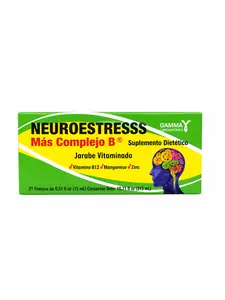 Neuroestresss y Complejo B - 21 Frascos - Vitamin Supplement 21 Pack