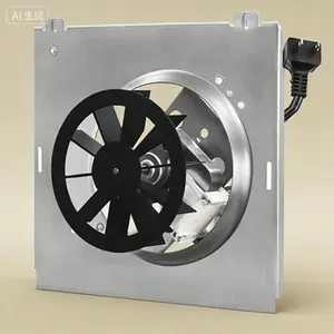 Bathroom Fan Motor Assembly 50 CFM 2.0 Sone, Compatible with NuTone 763RLN 763RL 763RLNB 763RLN-R01, 9x9 Inch, Fits 769RF 769RL B Unit 70 CFM, Replacement for S0503B000, Reusable Durable Design