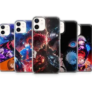 Jujutsu Kaisen Phone Case Yuji Itadori Sukuna Gojo Cover-Compatible with iPhone 11–17 & More (Check Available Sizes)