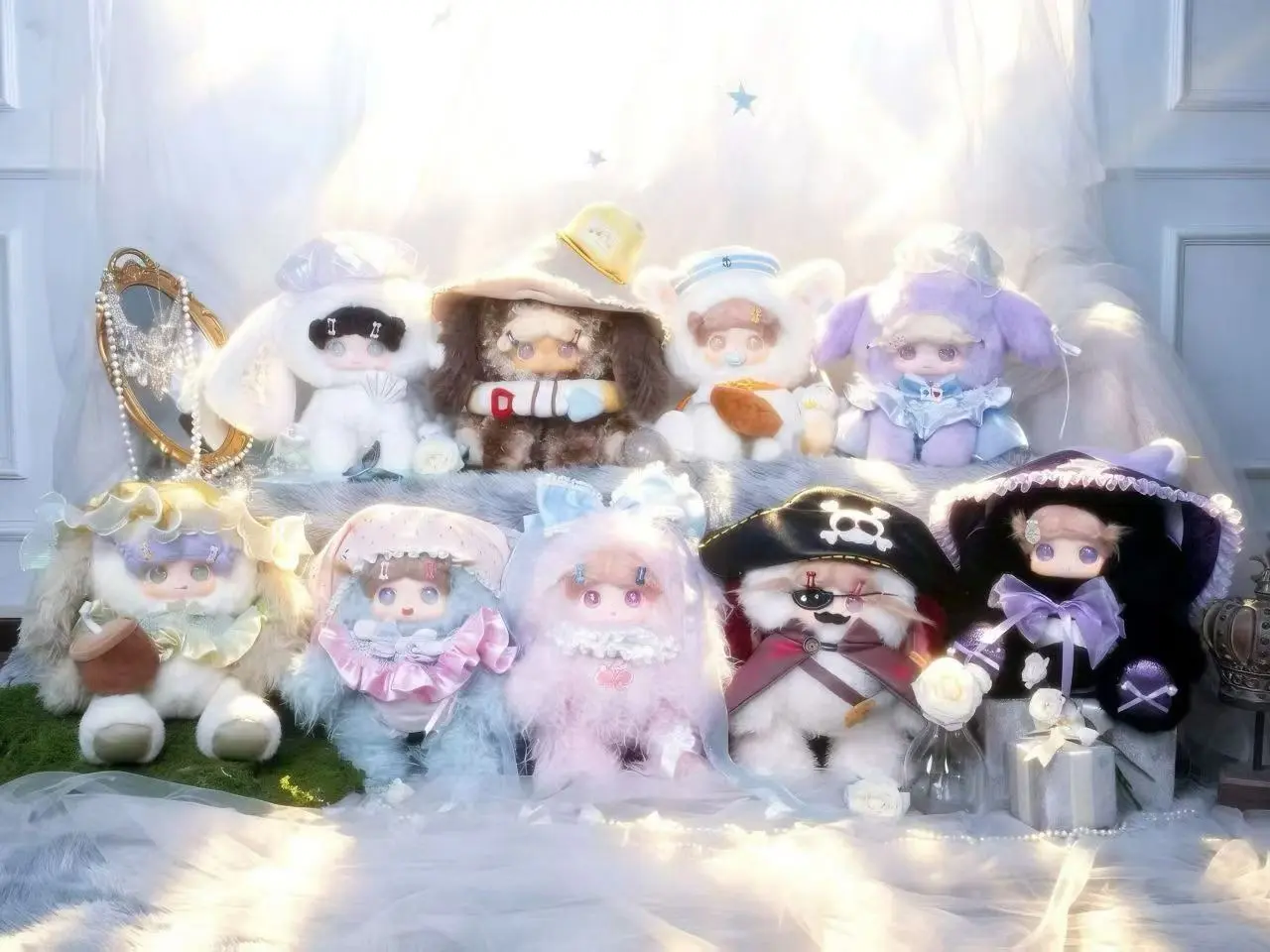 PawKing King Puppy 600%  The wind passes over my sea Collectible Soft Plush Blind Box