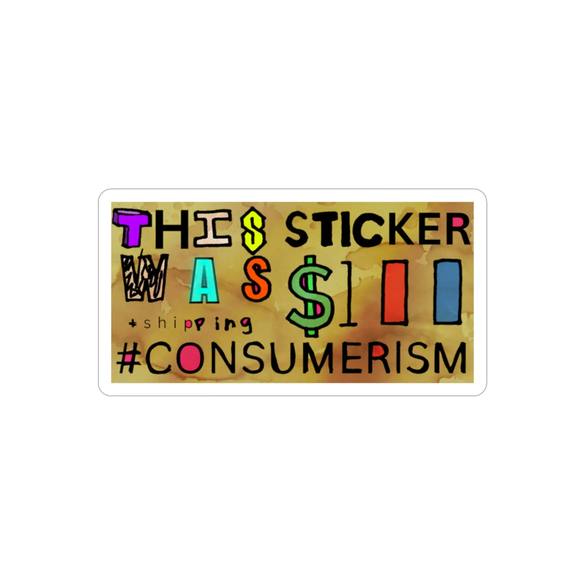 This Sticker Was $100 plus Shipping