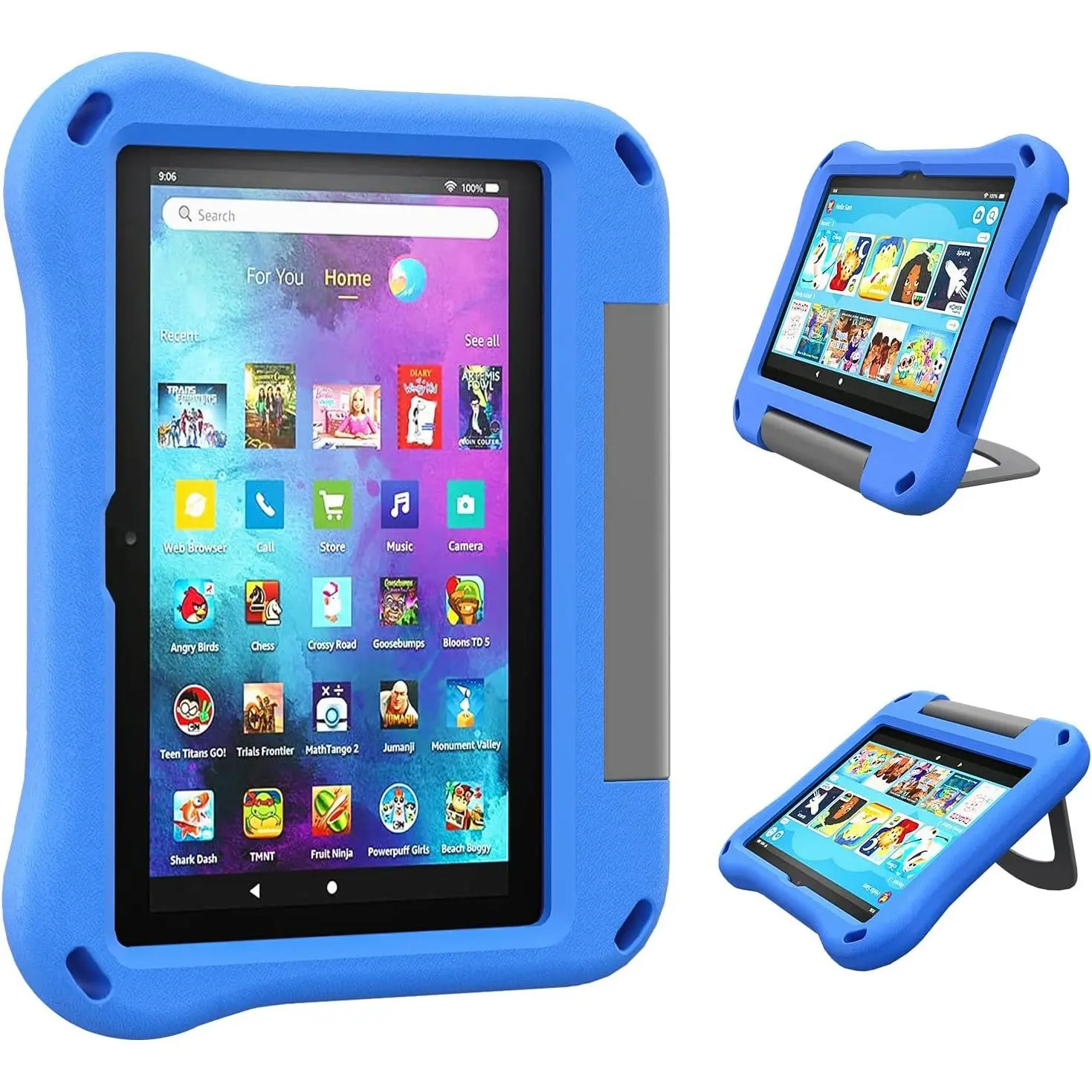 Fire HD 8 Tablet Case, Fire 8 Case(Fit for 2022 12th & 2020 10th Generation)-Auorld Light-Weight Case for Fire HD 8&8 Plus Tablet Tablets not included