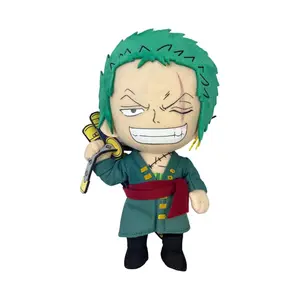 One Piece Roronoa Zoro Stuffed Plush 8"