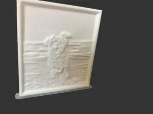Waterproof Custom 3D Printed Lithophane - Personalized Light-Up Photo Home Decor Gift for Anniversaries, Memorials