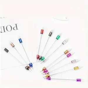 12pcs Nail Art Tools, Double Headed Drill Pen with Wax Head, Suction Drill Point, Flower Paste Drill Tool Pen, Nail Art Double Pull Pen Tip