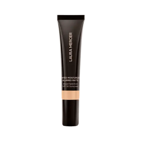 Laura Mercier Tinted Moisturizer Blurred Matte Broad Spectrum Mini SPF 30 - 16HR Hydration, 24HR Shine Control, Non-Cakey, Non-Acnegenic