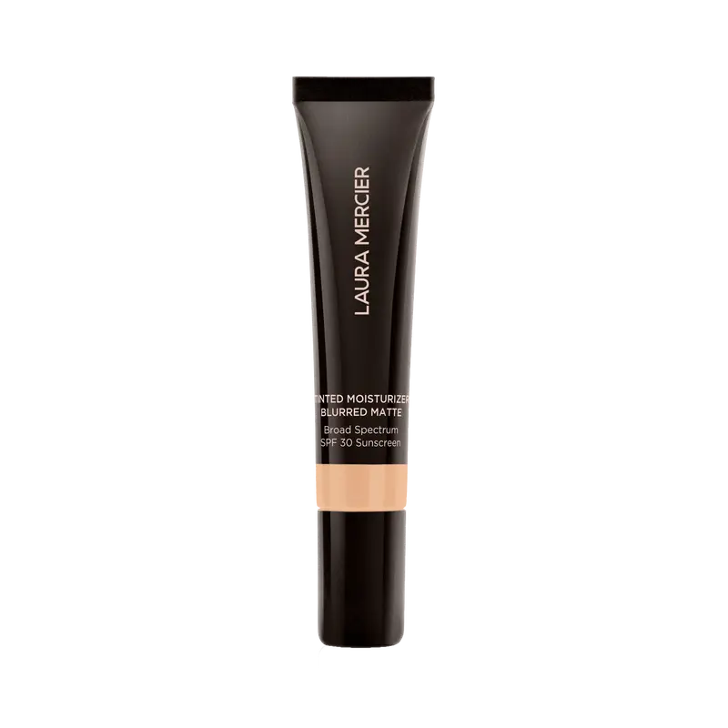 Laura Mercier Tinted Moisturizer Blurred Matte Broad Spectrum Mini SPF 30 - 16HR Hydration, 24HR Shine Control, Non-Cakey, Non-Acnegenic