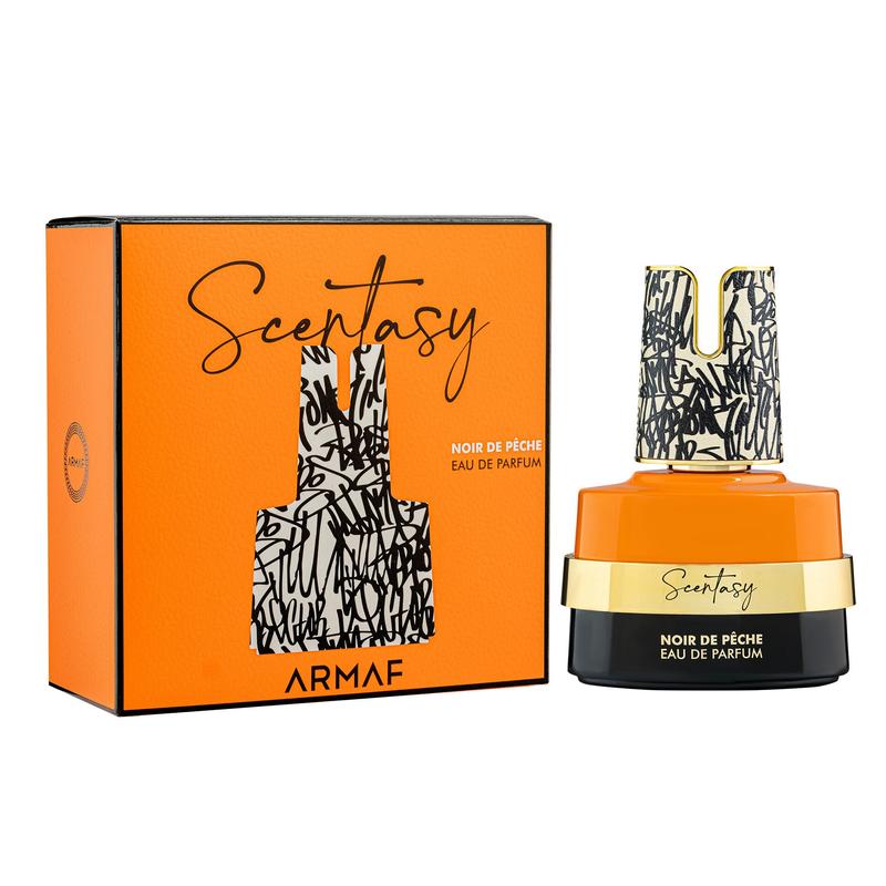 Armaf Scentasy Noir de Peche Tangetine Edition For Unisex Eau de Parfum Spray, 3.4 Ounce