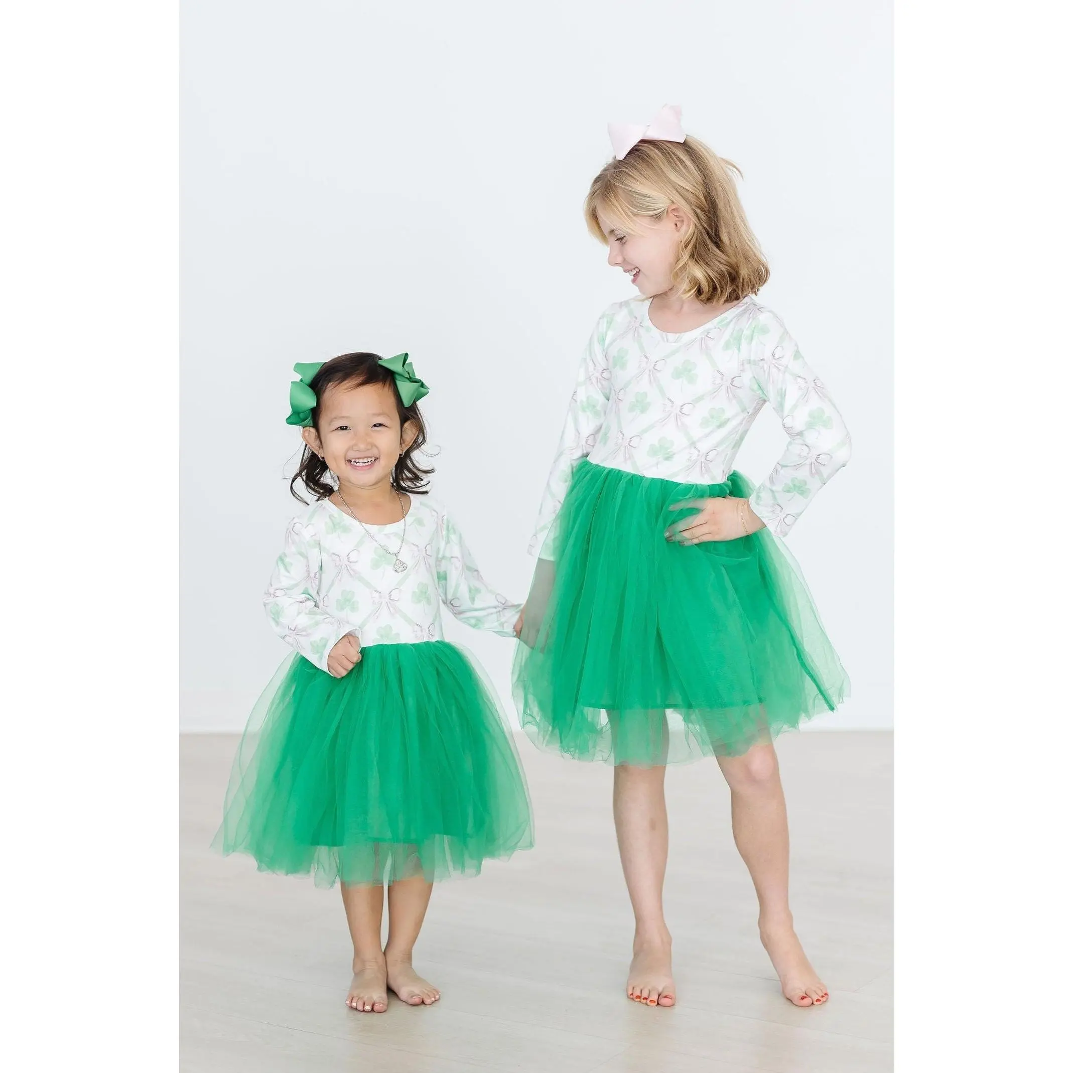 SALE Clover Cutie L/S Tutu Dress