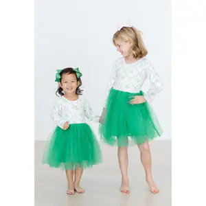 SALE Clover Cutie L/S Tutu Dress