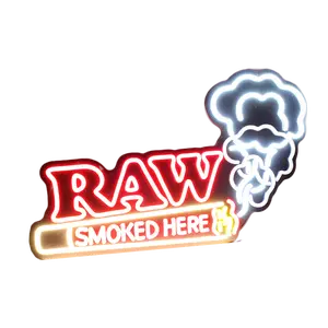 RAW Get Lit LED Sign
