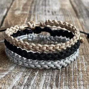 Destin II Choose Color Macrame Braided Bracelet Anklet