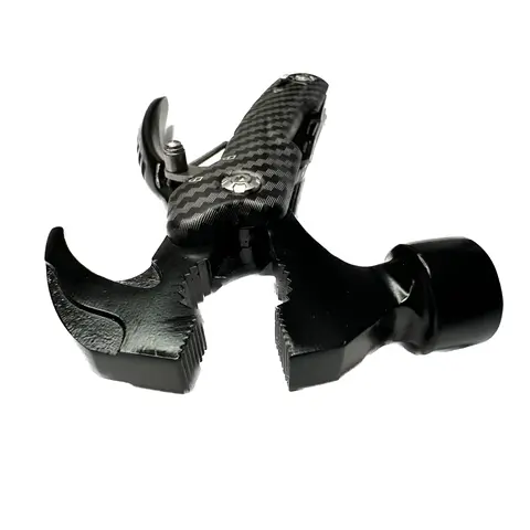 EZ Grip 12-in-1 Multitool - 9.5oz Carbon Fiber-Inspired Durable Compact Hand Tool Kit, Lightweight Versatile EDC Pocket Multi Purpose Tool for Construction, Emergency Situations, Versatile Tool