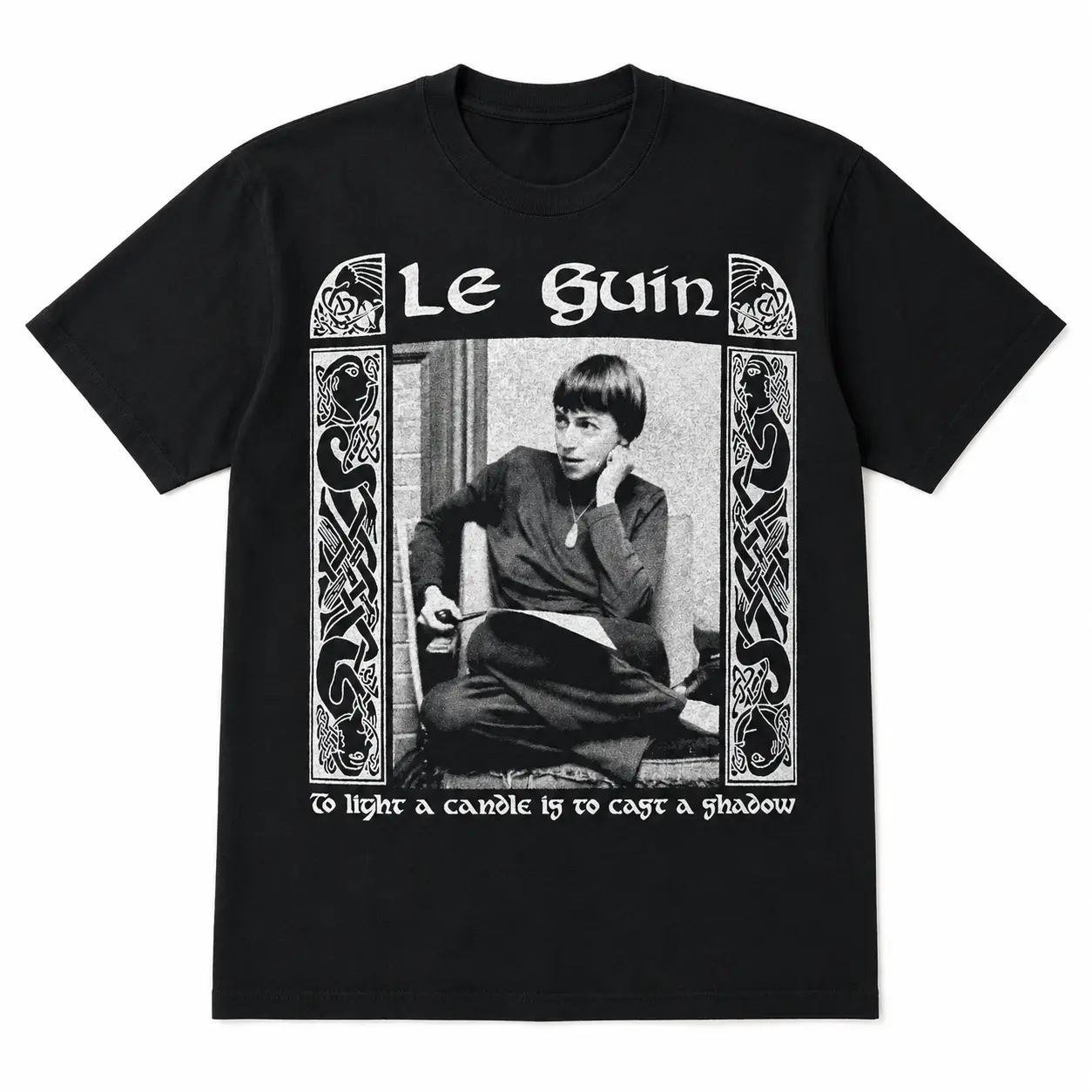 Men's Ursula K. Le Guin Day T-Shirt, Casual Menswear Top