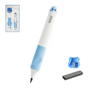 Leven 3.15mm Thick Lead Posture Training Mechanical Pencil for 4-10Y Kids Ergonomic Handwriting Beginner Pencil Set