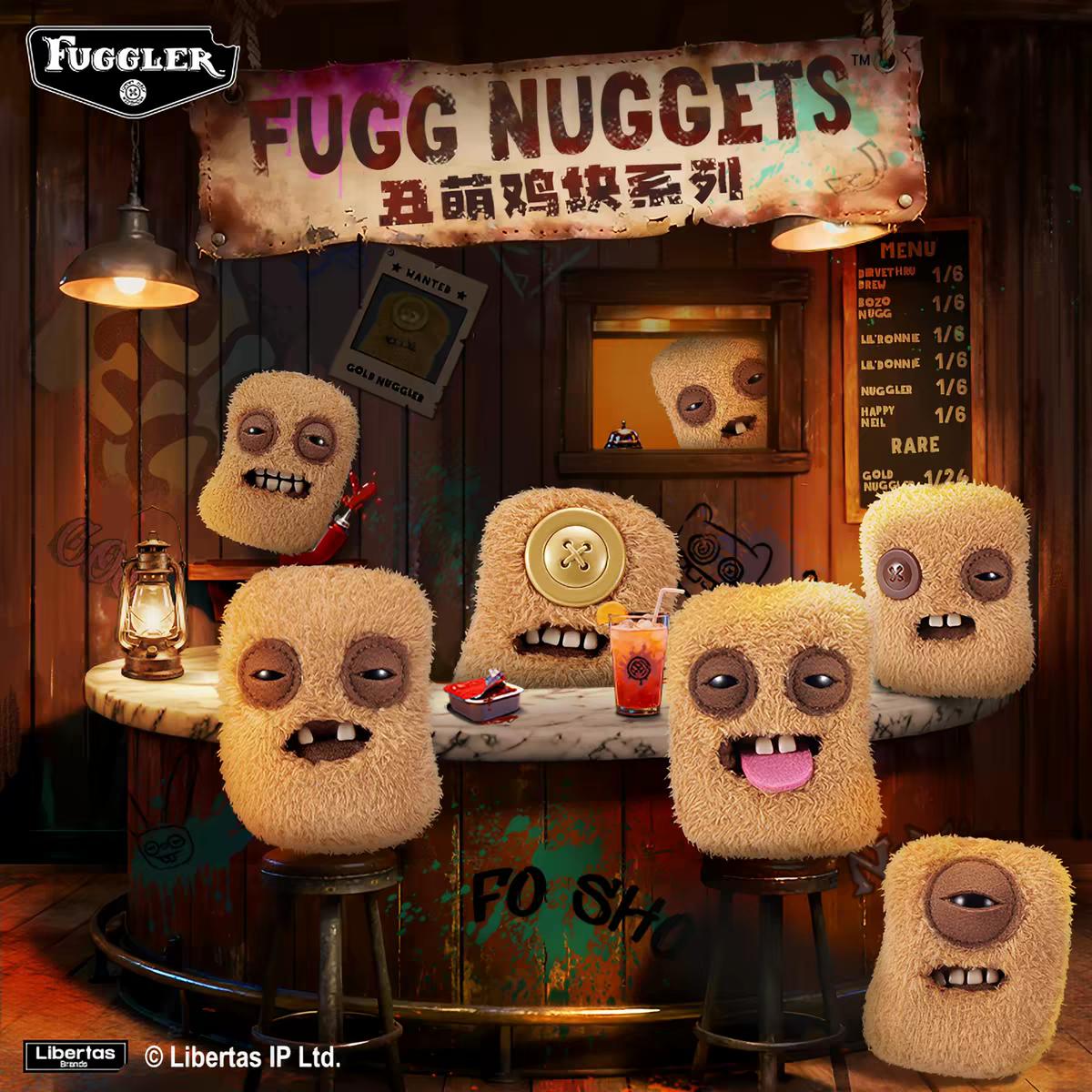 Fuggler Chicken Nugget Series Keychain - Hidden Items