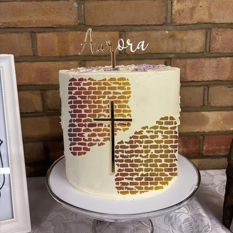 8-Pack Reusable Stencils for Crafts – Branches, Musical Notes & Floral Texture Templates for Painting on Wood, Paper, Furniture & More