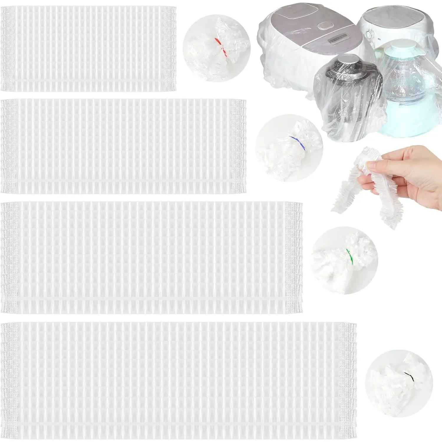 40 Dust Covers For Kitchen Appliances,Appliance Covers For Air Fryer,Blender,Cake Decorating Machine,Coffee Maker,Slow Cooker,Toaster,Appliance Covers (Small, Medium, Large, Extra Large) Disposable Household