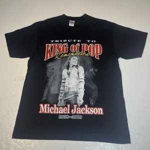 Vintage Michael Jackson King Of Pop Shirt Rap Tee Memorial RARE 90's Y2K S-5XL