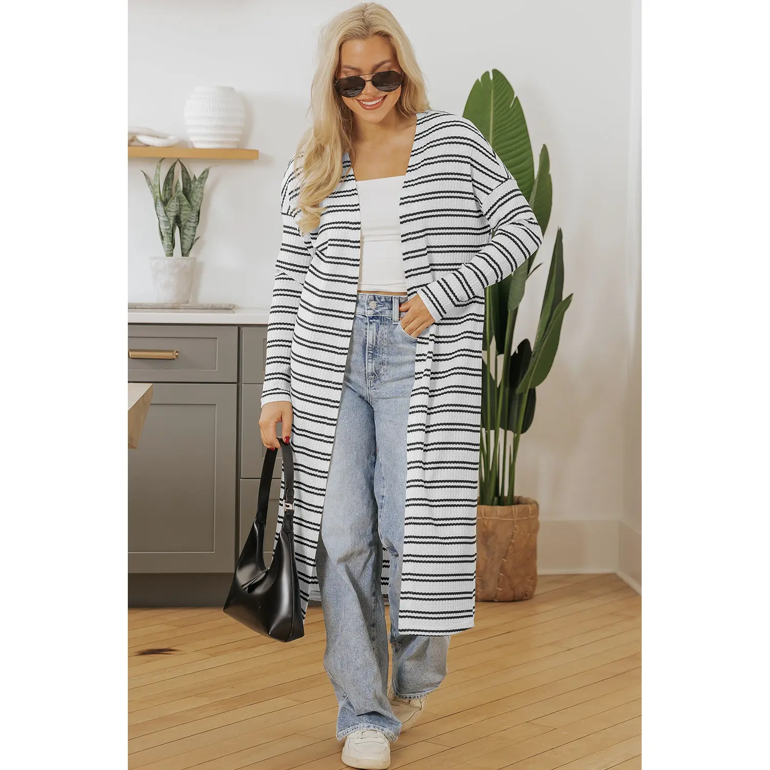 Millie Open Front Duster Cardigan