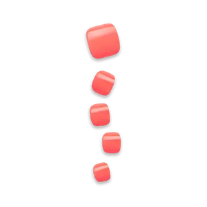 Impress Design No Glue Fake Press On Toenails- Sweet as Honey | Solid, Orange, Short, Squoval, Pedicure