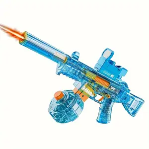 Large-capacity Automatic Water Spray Gun, Water Toy Gun, Rechargeable Water Gun, Children's Water Gun Beach Battle Toy, Pistol Toy, Beach Toy, Swimming Pool Toy