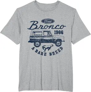 Ford Bronco A Rare Breed 1966 Shirt, Vintage Bronco Graphic Tee, Classic Truck Fan Apparel, Retro Truck Shirt, Perfect Gift for Car Lovers, Ford Bronco Sweatshirt, T-Shirt, Hoodie