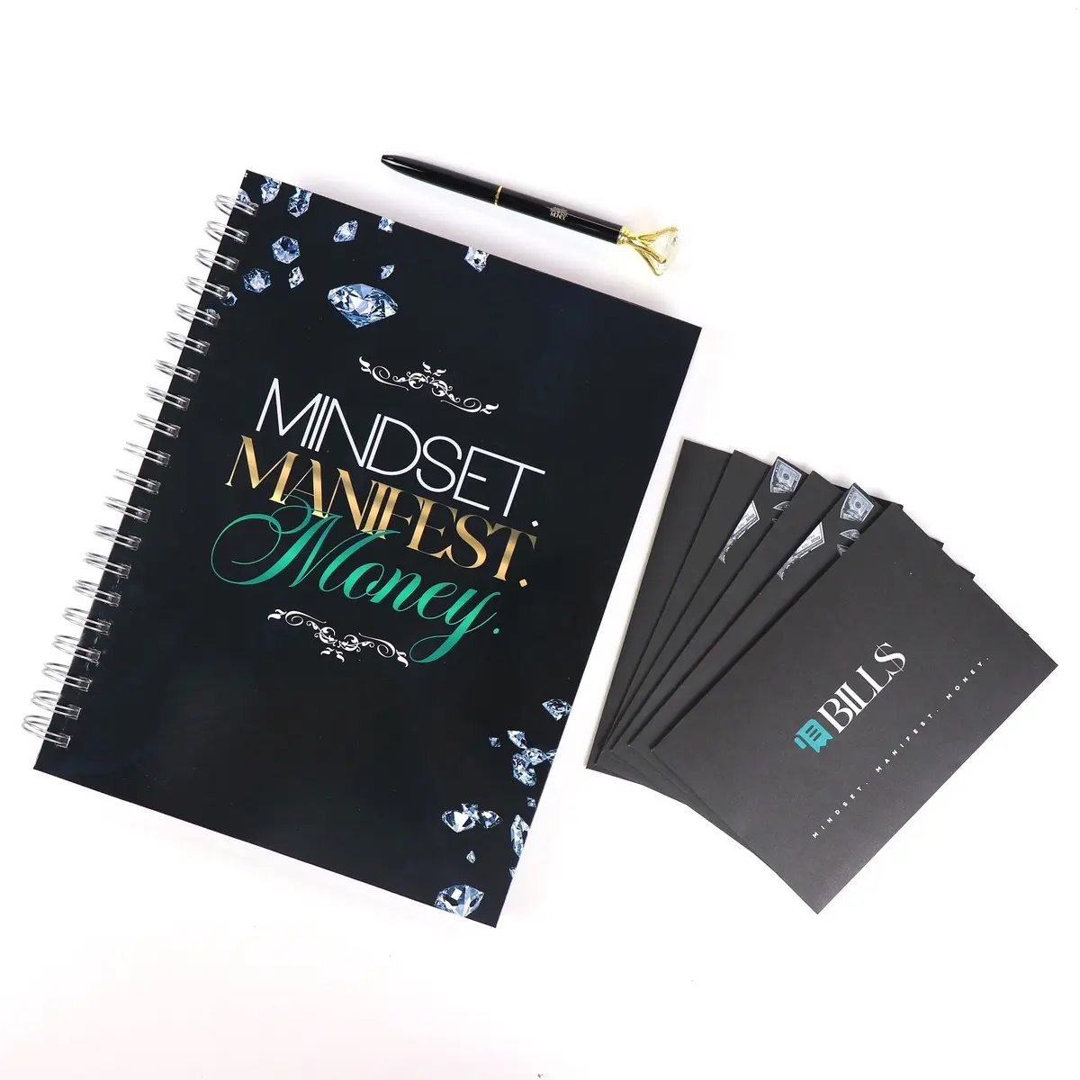 Dateless 12 month financial planner Hard Cover