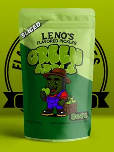 Green Apple Flavored Pickles Green Apple Flavored Pickles