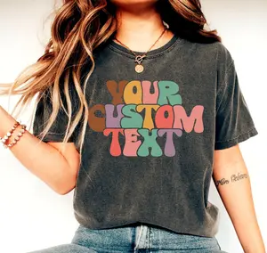 Your Custom Text Shirt, Customized Shirt, Customized Matching Shirts, Custom Text Shirt, Custom Shirt for Women, Personalized T-Shirt
