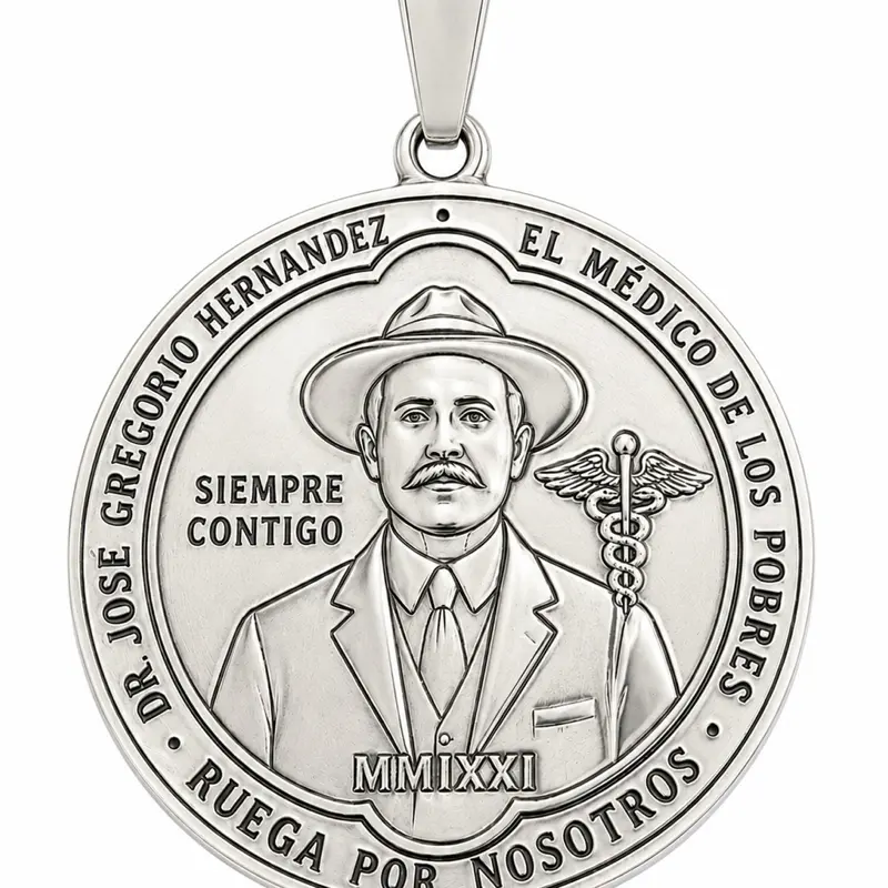 Dije de plat 925 size 30 cm de jose gregorio hernandez