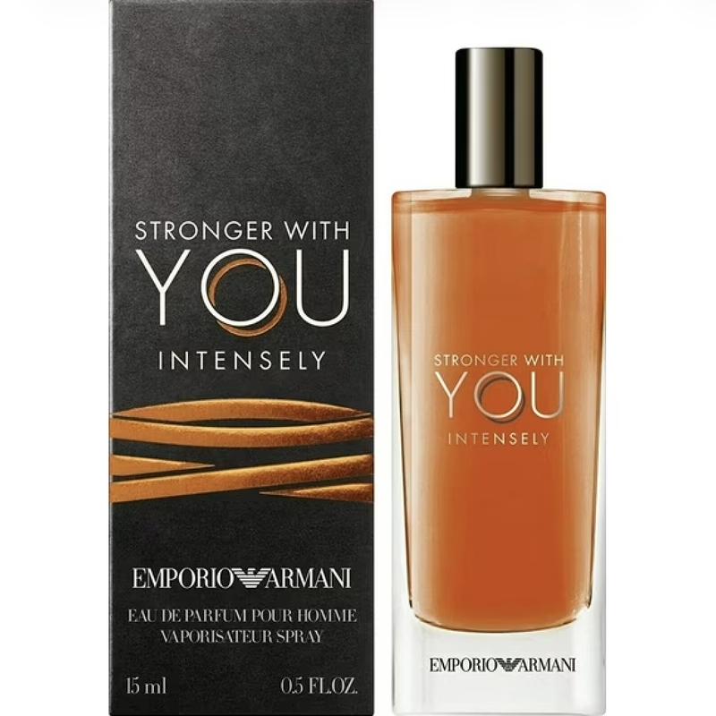 Armani Emporio Stronger With You Intensely for Men Eau de Parfum Spray 3.4 Oz (100ml) - Luxury Designer Fragrance for men