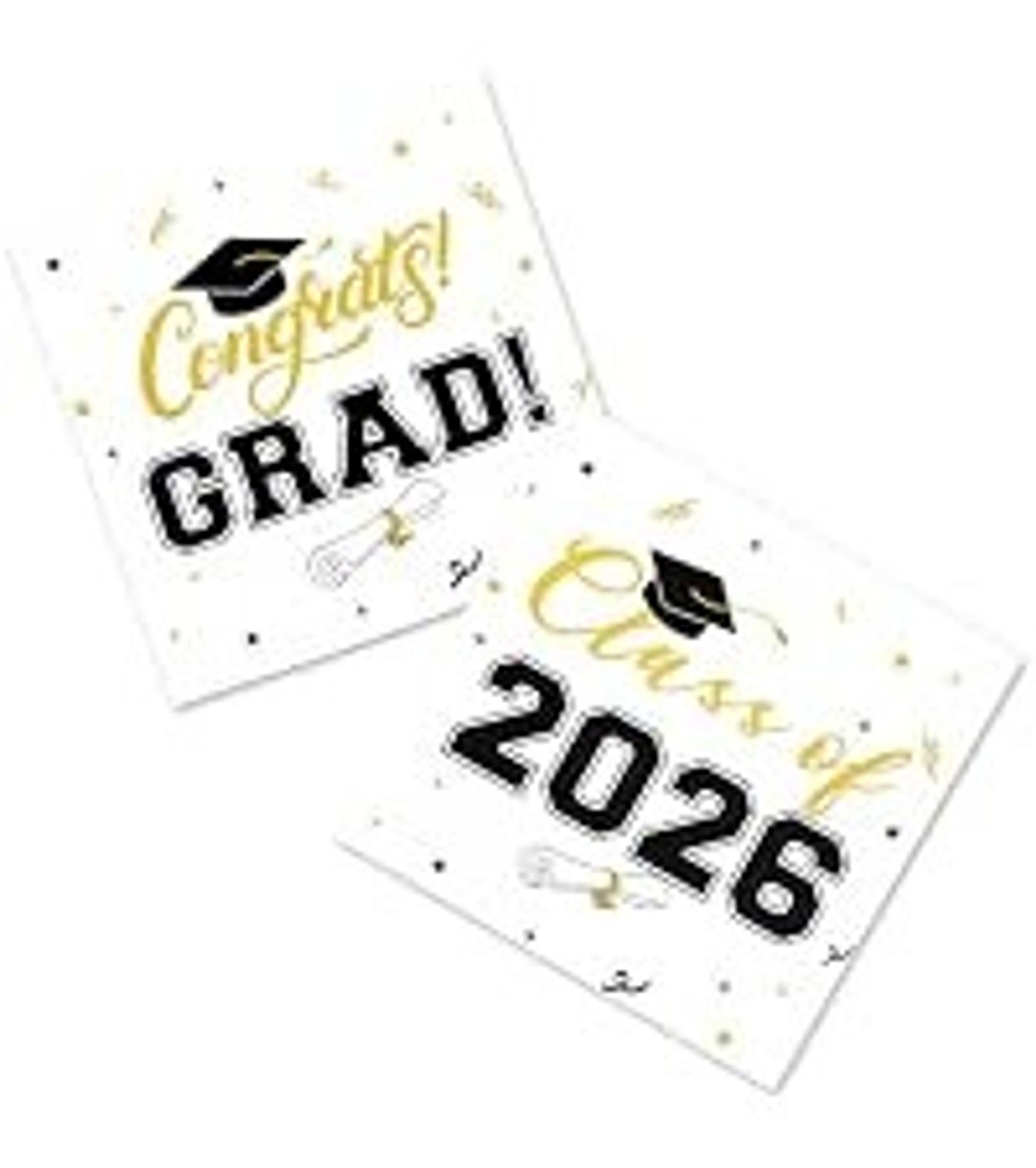 Graduation Cocktail Napkins Class of 2026 80 Pack Congrats Grad Disposable Paper Napkins for College High School Graduation Party Decorations 5x5 Inch Red Graduation Cocktail Napkins Class of 2026 80 Pack Congrats Grad Disposable Paper Napkins for College High School Graduation Party Decorations 5x5 Inch Red