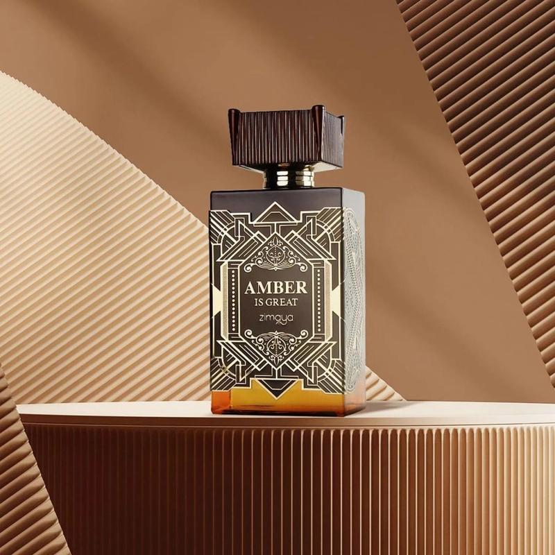 Amber Is Great Perfume Spray (U) 100ml - Elegant Bottle with Decorative Label