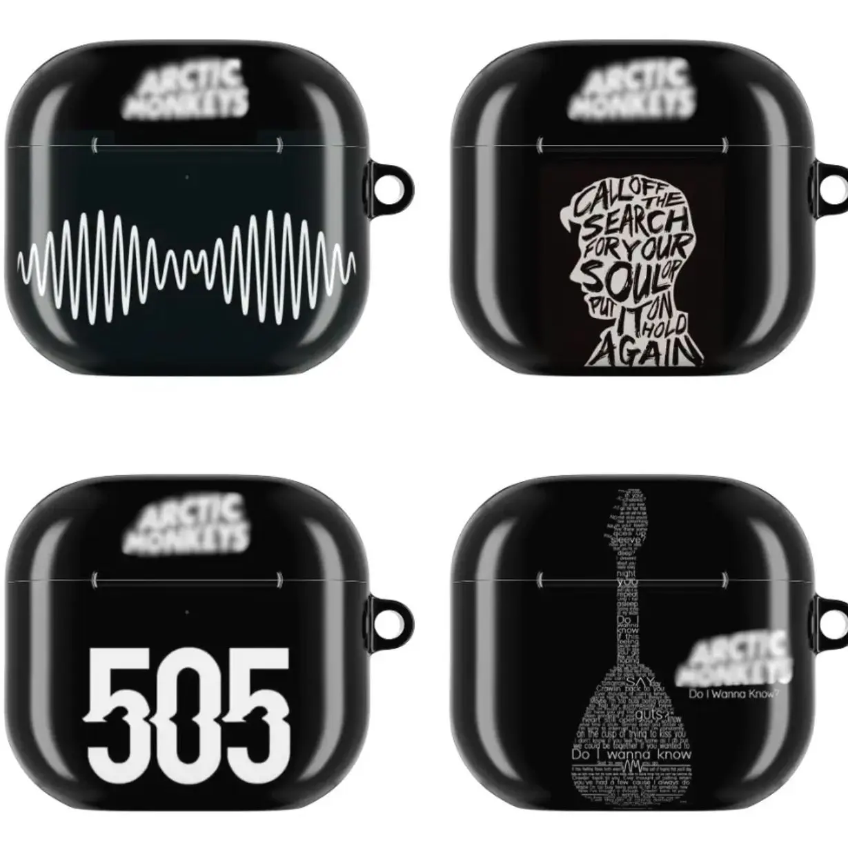 Boy Band AM Album AirPods Case - Artic Rock Music Cover for AirPods 1-4 and AirPods Pro Case, Shockproof Protective Sleeve for AirPods