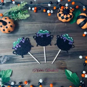 Hocus Pocus Halloween Cupcake Toppers Topper