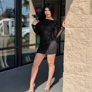 Studded high quality party dress