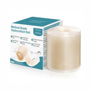 Advanced Hydrocolloid Healing Roll Patch – Medical Grade Invisible Acne & Pimple Patch Tape, Fast Skin Recovery Patch, Waterproof & Absorbent Wound Care Bandage (2in×13ft) Scar Treatment & Skin Repair