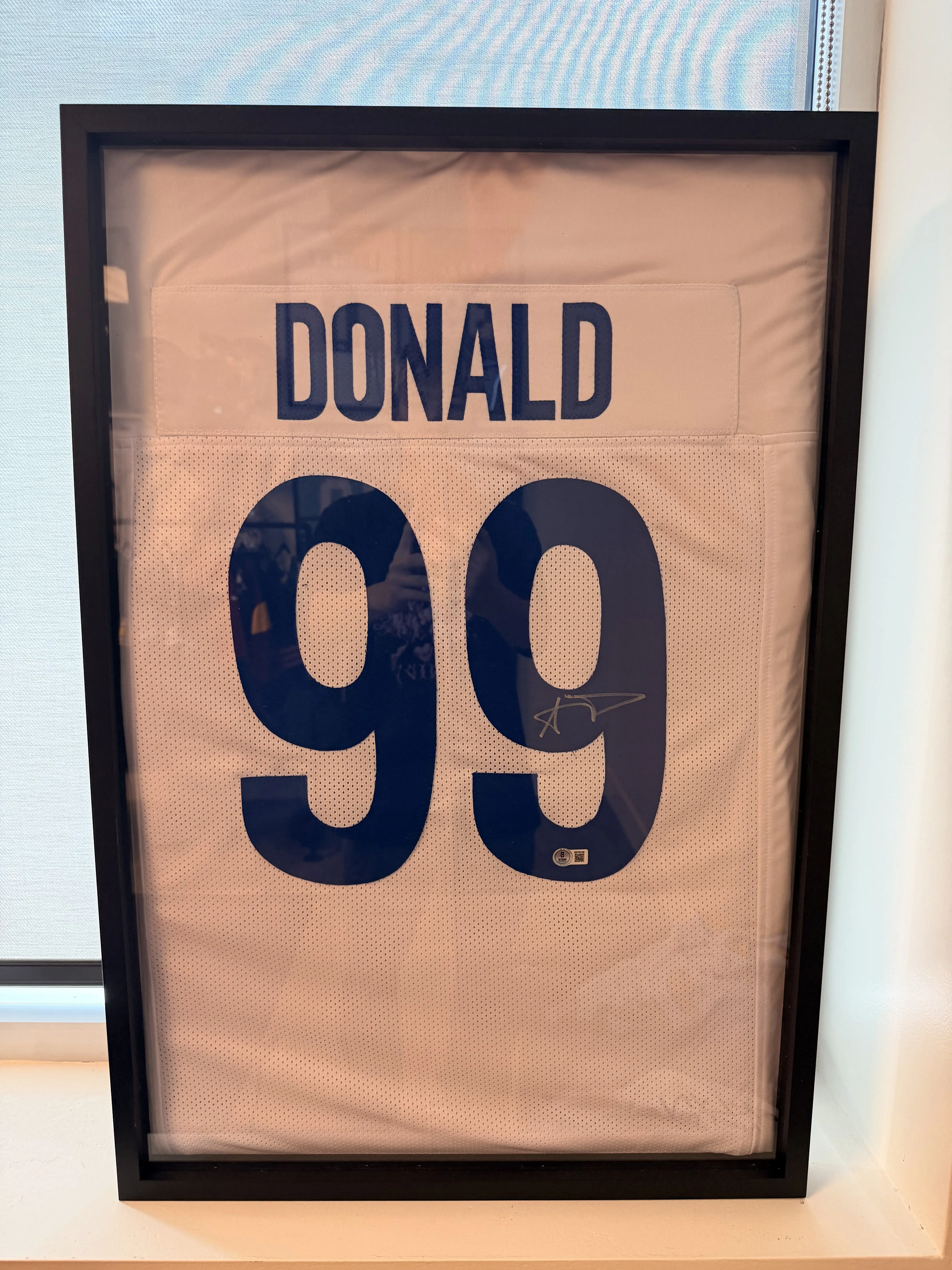 AARON DONALD SIGNED JERSEY (BECKETT)