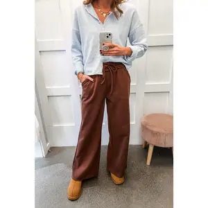 Rolla Fleece Wide Leg Sweatpants